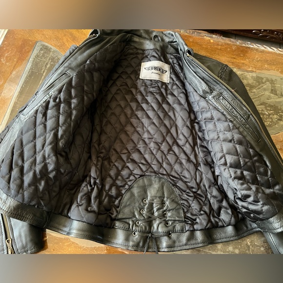 Leather Moto jacket - Picture 3 of 5